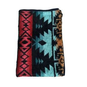 BIEDERLACK Aztec Southwest Cuddle Wrap Stadium Blanket Snap‎ Zip USA Made